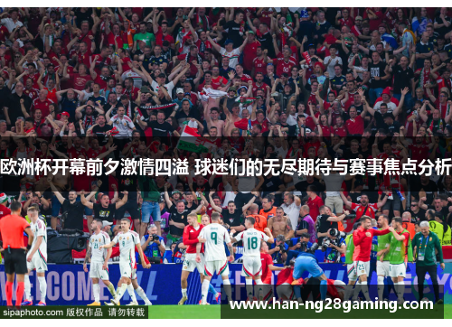 欧洲杯开幕前夕激情四溢 球迷们的无尽期待与赛事焦点分析